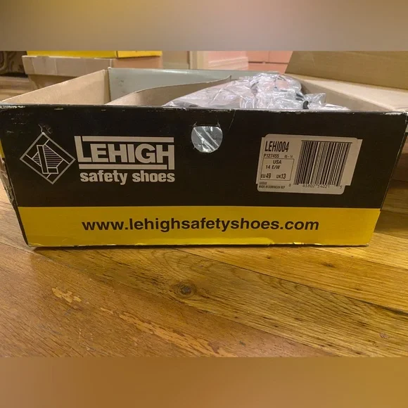LEHIGH Safety Shoes Men’s 14 Extra Wide - Picture 11 of 13